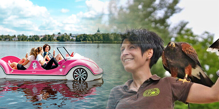 Greifvogelpark+Tretboot Website